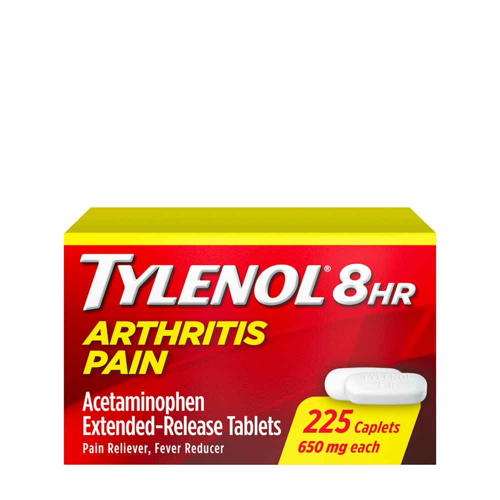 Tylenol 8 Hr Arthritis Pain Acetaminophen Extended-Release Tablets, 650 Mg