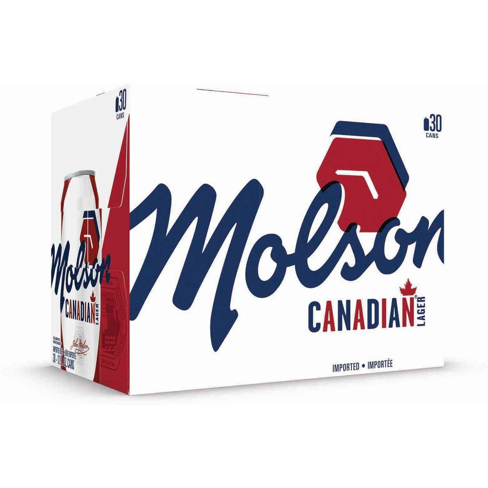 Molson Canadian 12oz 30pk Cans