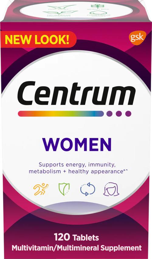 Centrum Women Multivitamin Tablets, 120 ct