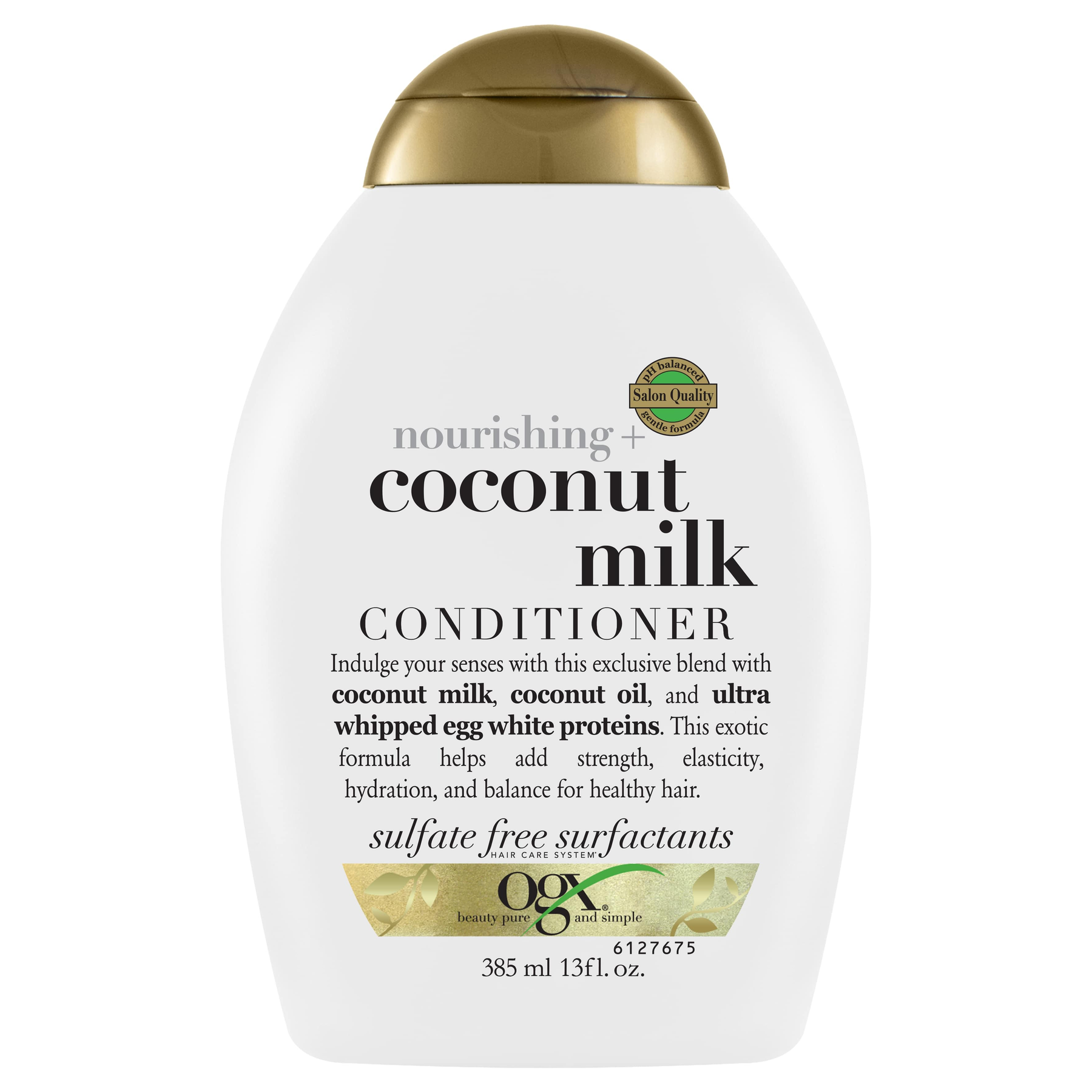 OGX Nourishing + Coconut Milk Conditioner For Strong & Healthy Hair - 13 Fl Oz