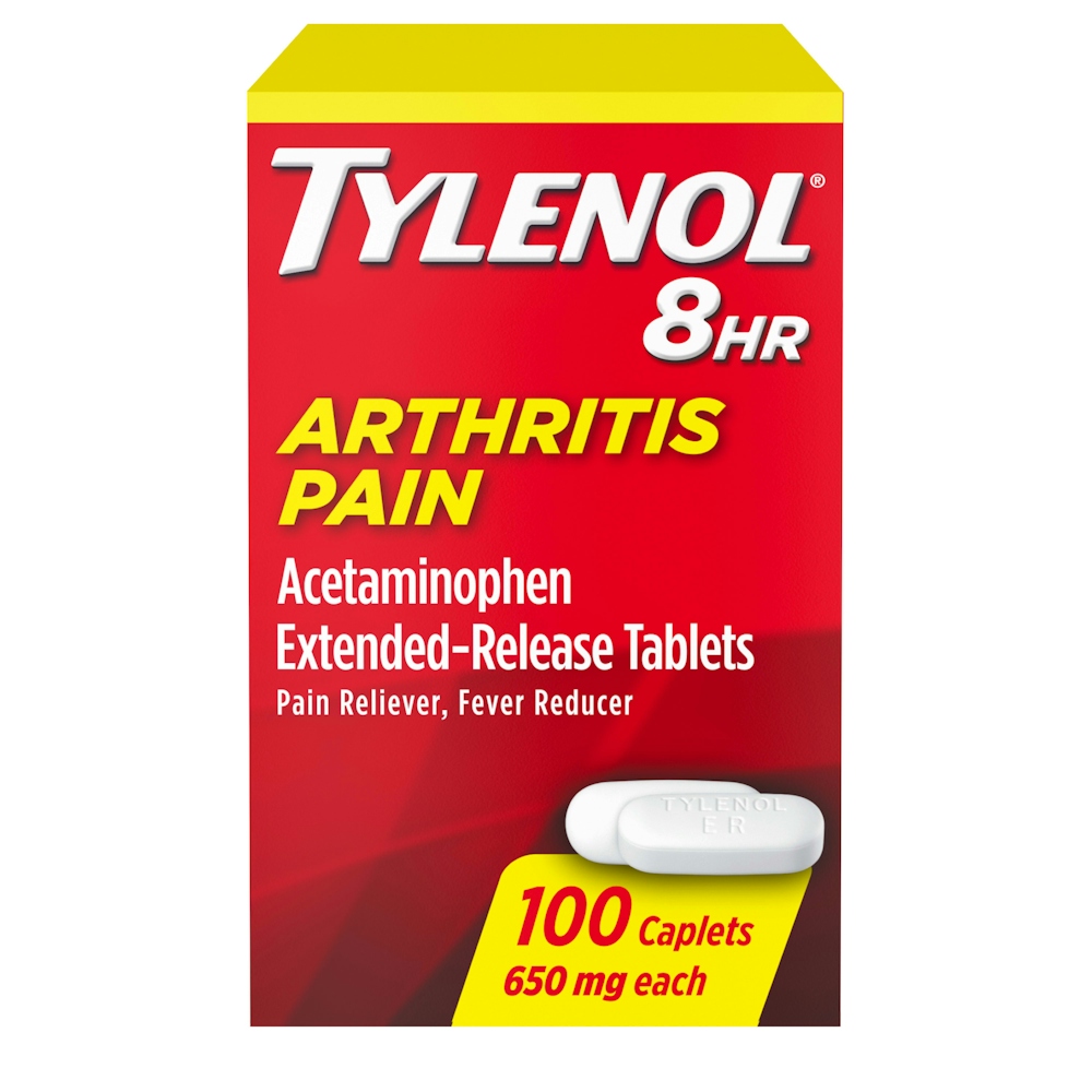 Tylenol 8hr Arthritis Pain Acetaminophen Extended-Release Tablets, 650 Mg