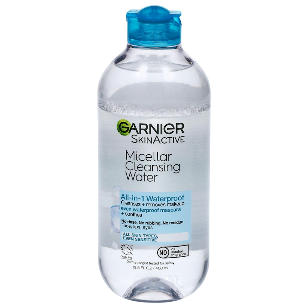 Garnier Skin Active Micellar Cleansing Water, All In 1 Waterproof 13.5 Fl Oz