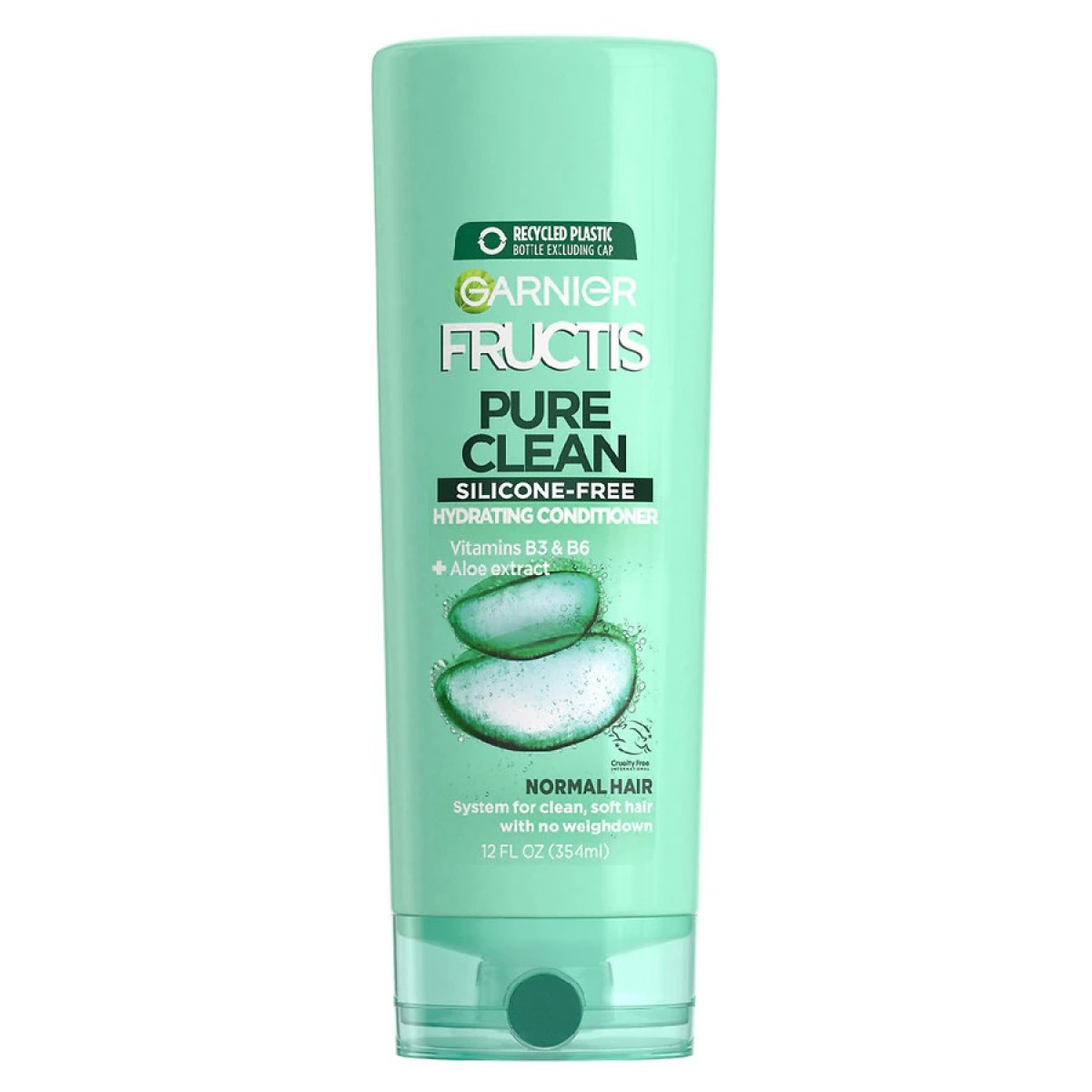 Fructis Garnier Vitamins B3 & B6 + Aloe Extract Pure Clean Hydrating Conditioner - 12 Fluid Ounce