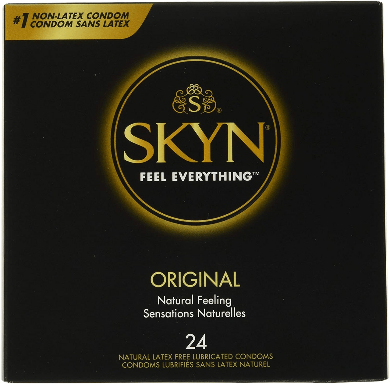 Skyn LifeStyles Original Natural Latex Free Lubricated Condoms