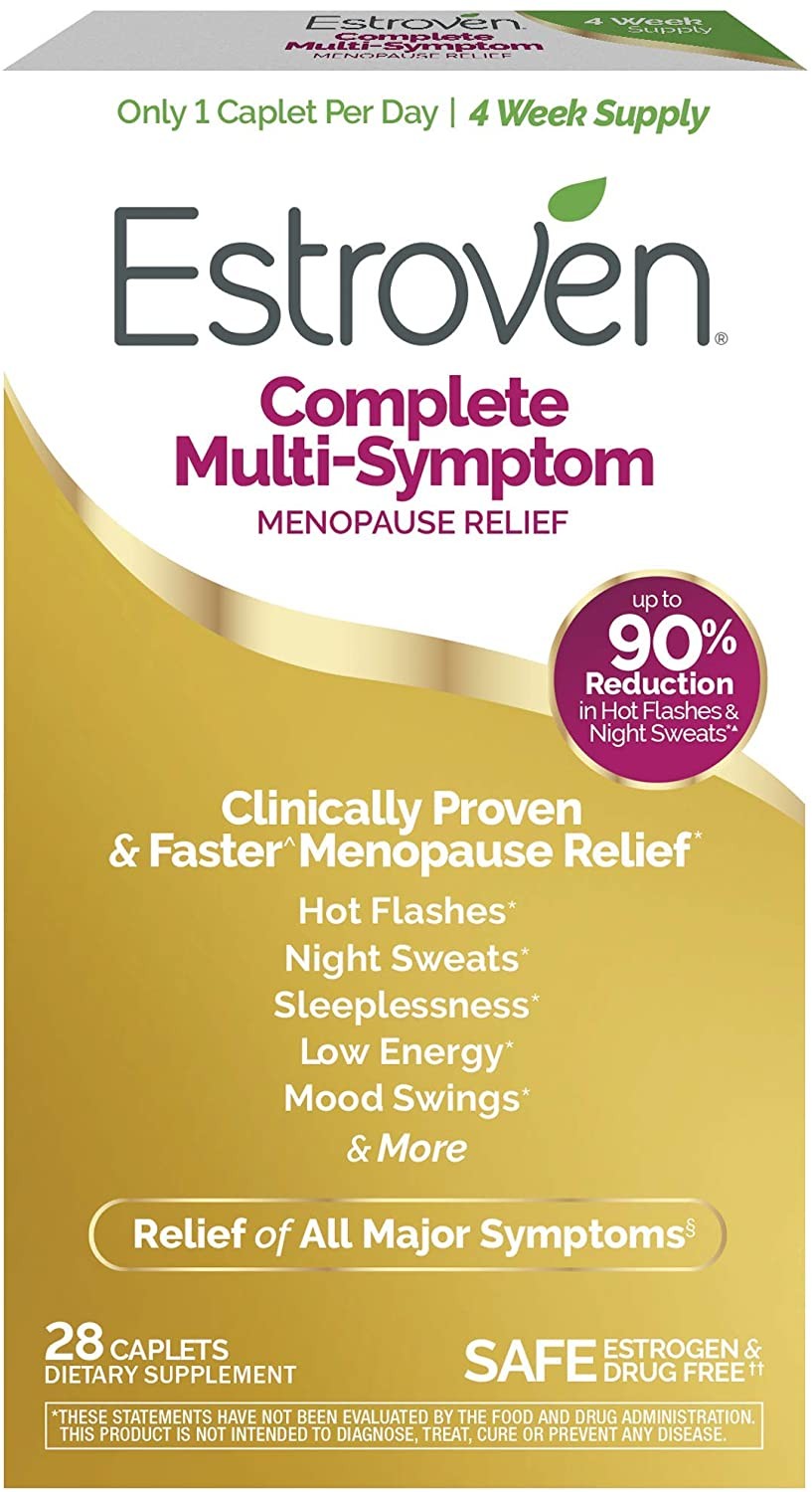 Estroven Complete Multi Symptom Caplets Menopause Relief