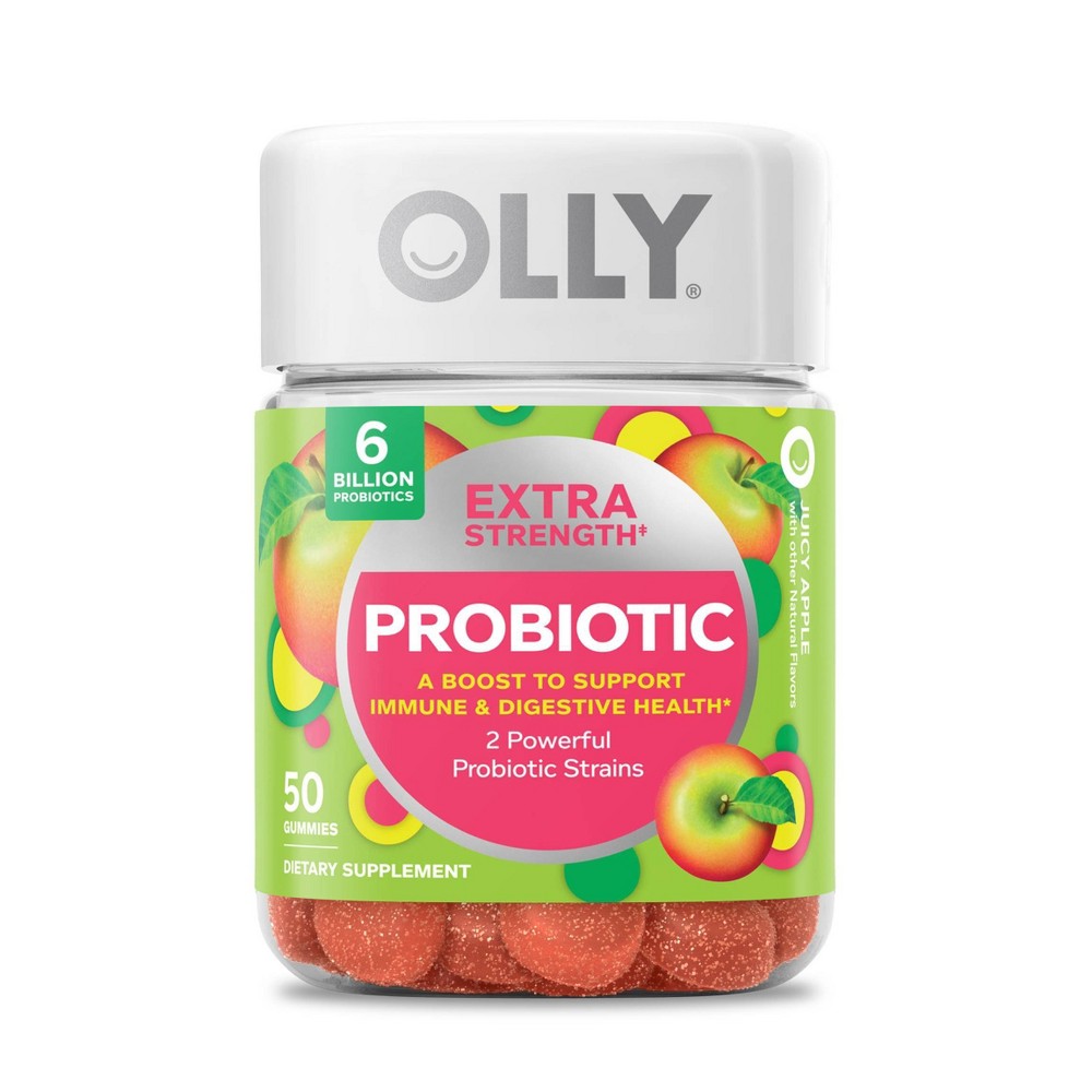Olly Extra Strength Probiotic Juicy Apple