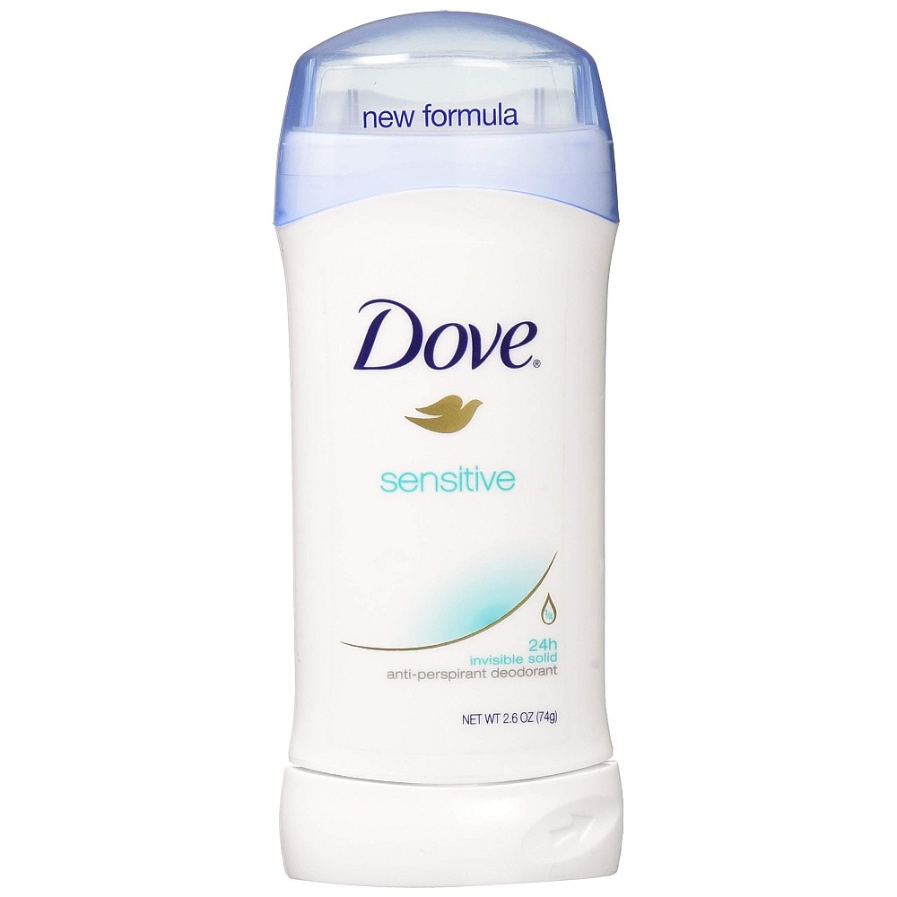Dove Antiperspirant Deodorant Stick For Women Sensitive Skin Invisible Solid 2.6oz