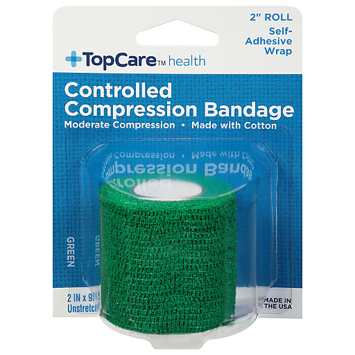 TopCare Health Unstretched Controlled Compression Bandage Blue 2 in x 90 in 1 ct
