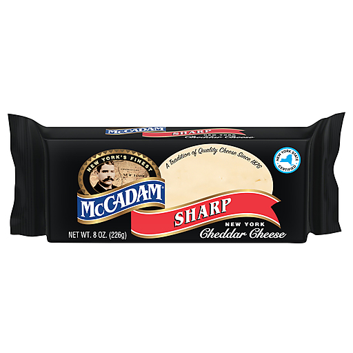 Mccadam Cheese, New York, Cheddar, Sharp