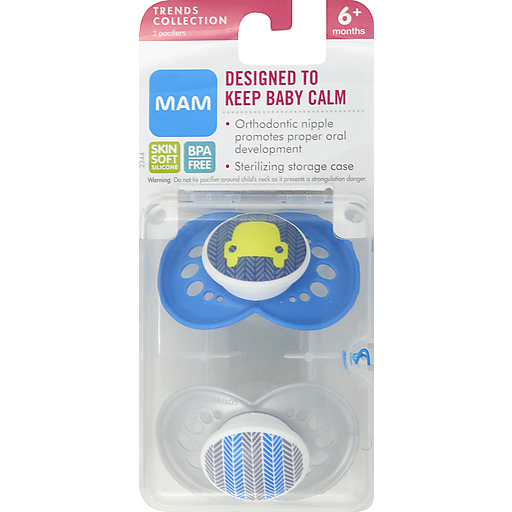 MAM Pacifiers, Trends Collection, 6+ Months