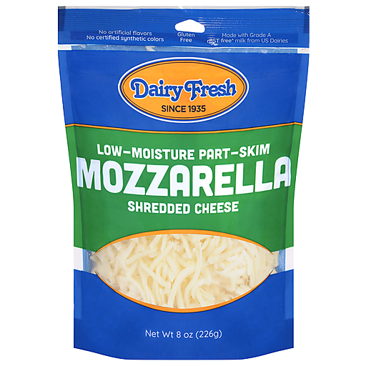 Dairy Fresh Cheese, Mozzarella, Shredded