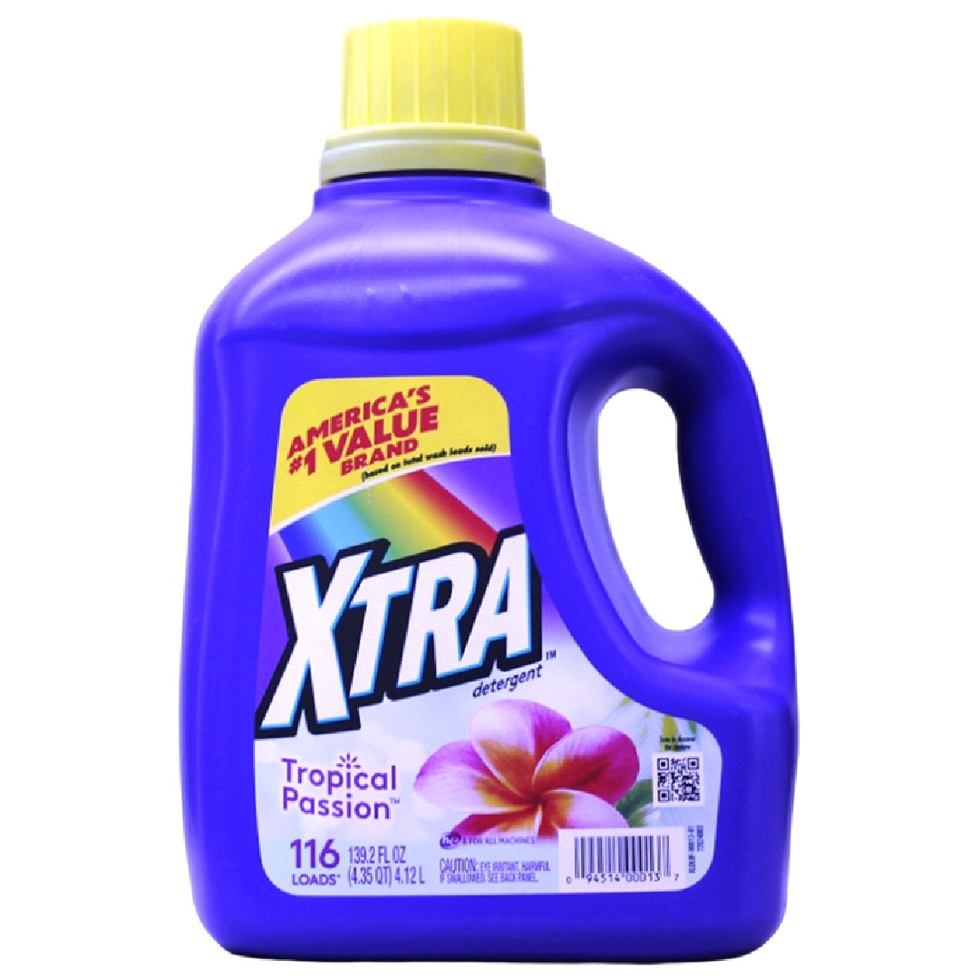 Xtra Detergent, Tropical Passion 139.2 Fl Oz