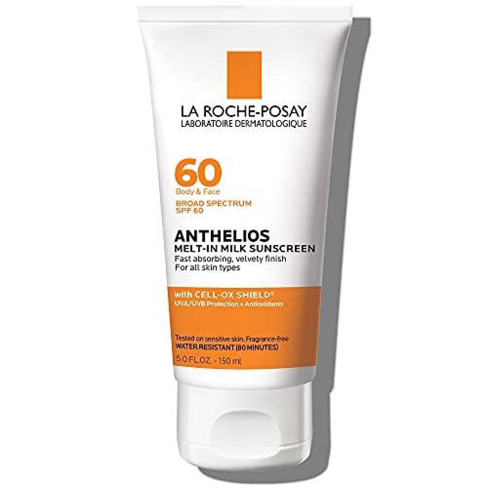 La Roche-Posay Anthelios Face And Body Sunscreen Melt In Milk Lotion SPF 60 5oz