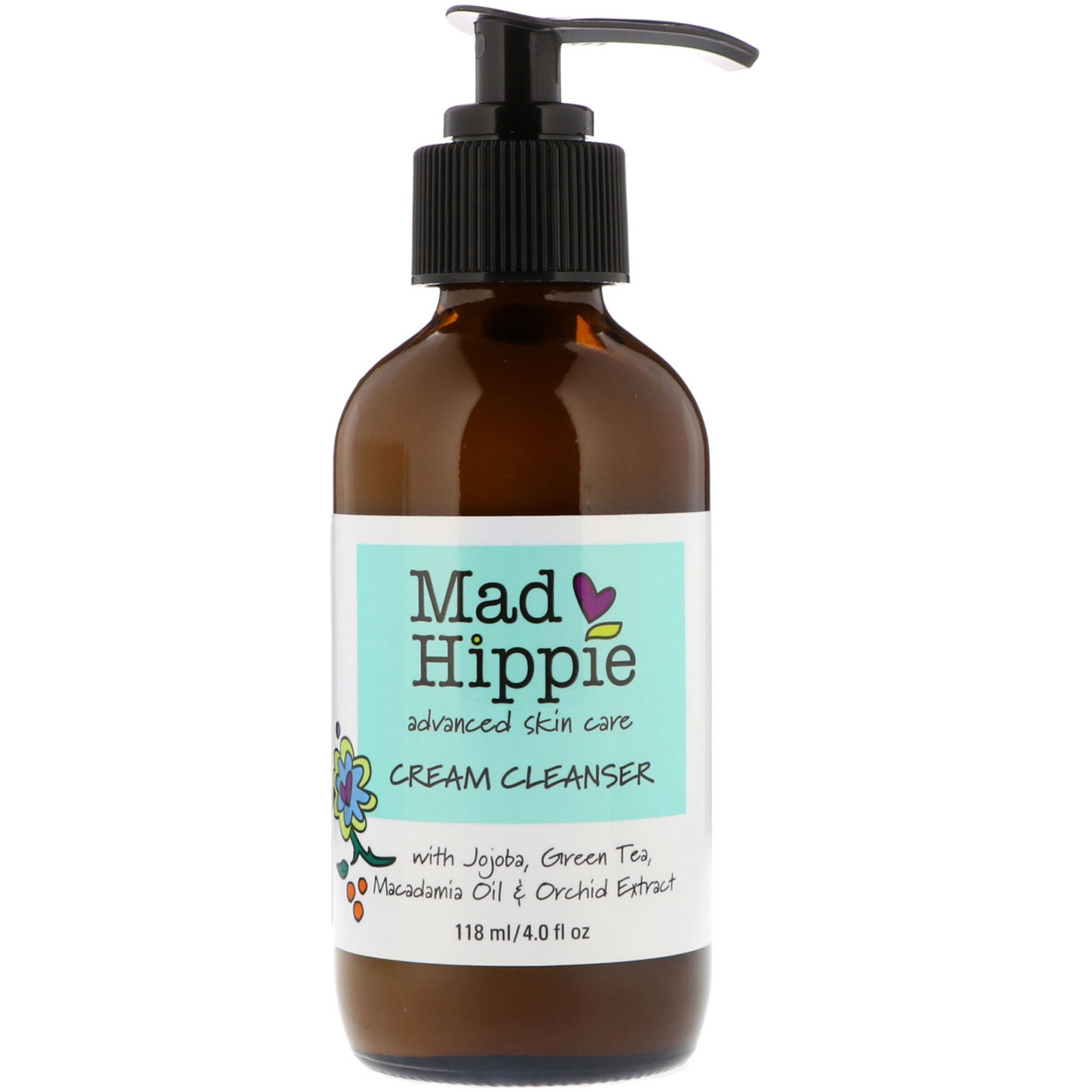Mad Hippie Cream Cleanser Normal To Dry Skin -- 118 mL
