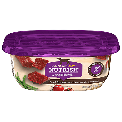 Rachael Ray Nutrish Beef Stroganwoof Natural Wet Dog Food 8.00 Oz