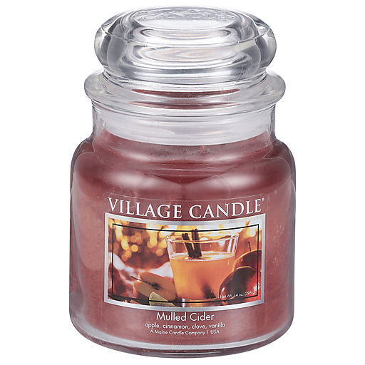 Village Candle Mulled Cider, Premium Jar