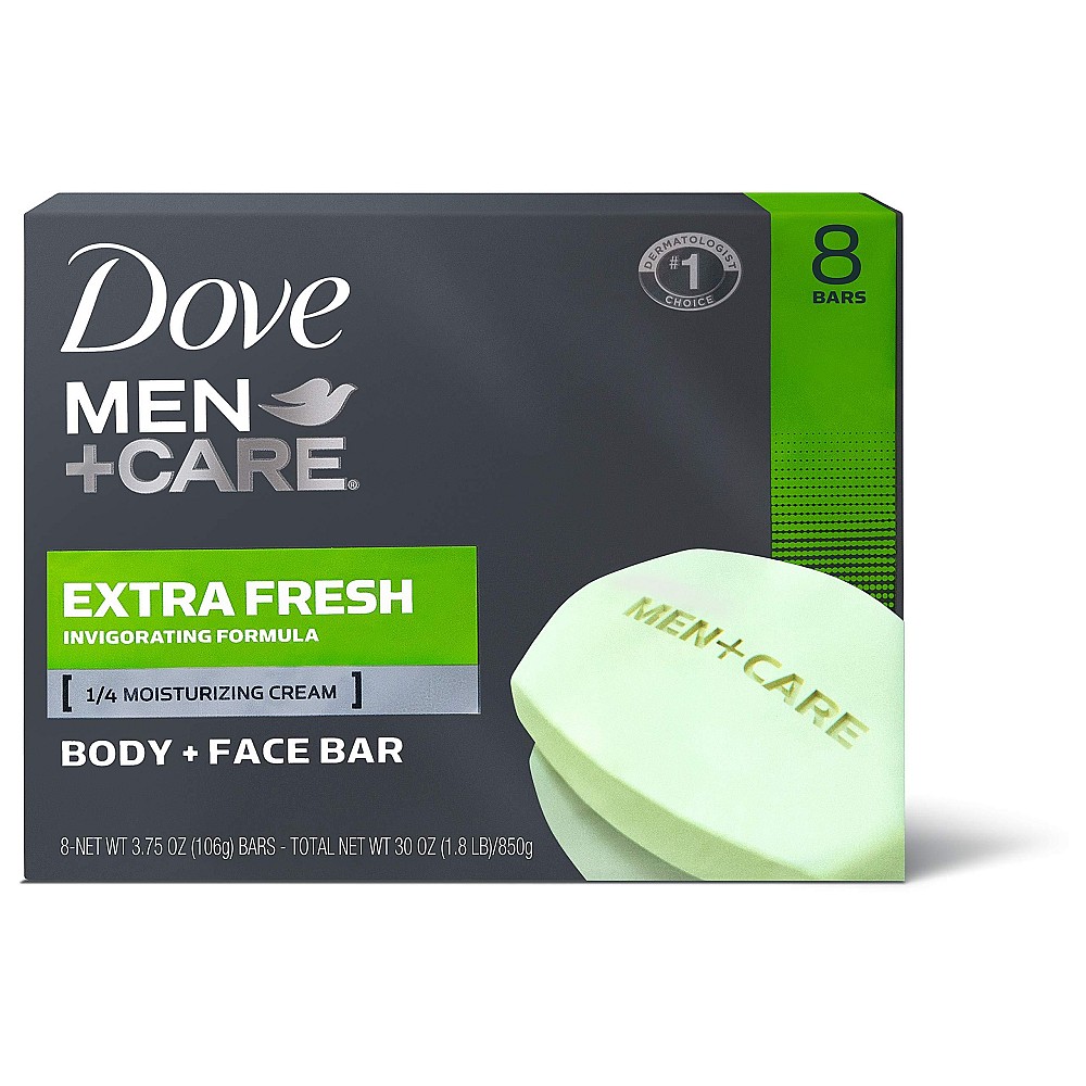 Dove Men+Care Extra Fresh Body And Face Bar Soap