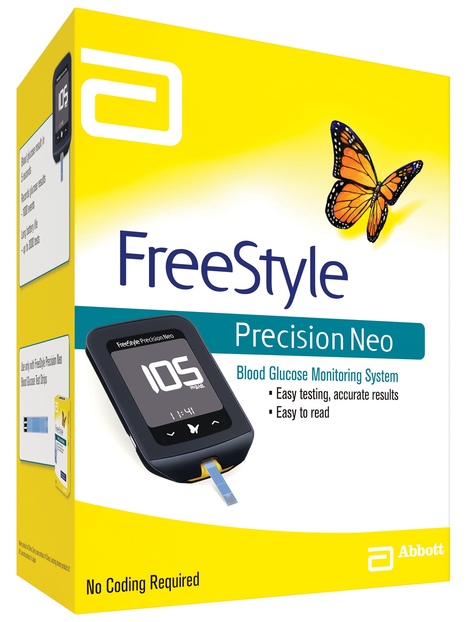 Freestyle Precision Neo Blood Glucose Monitoring System Meter ONLY