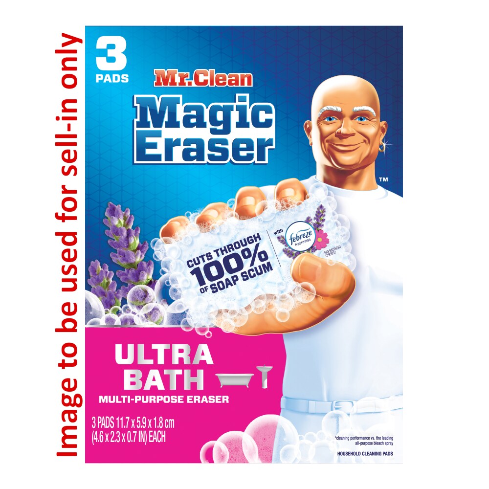 Mr. Clean Magic Eraser Sponge, Bathroom Cleaner, Ultra Bath