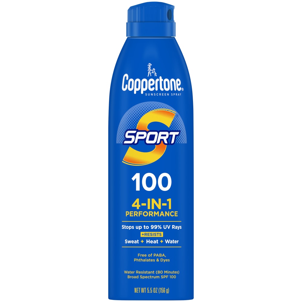 Coppertone Sport Sunscreen Spray SPF 100