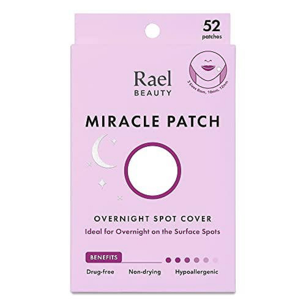 Rael Beauty Miracle Pimple Patch Overnight Spot Cover For Acne
