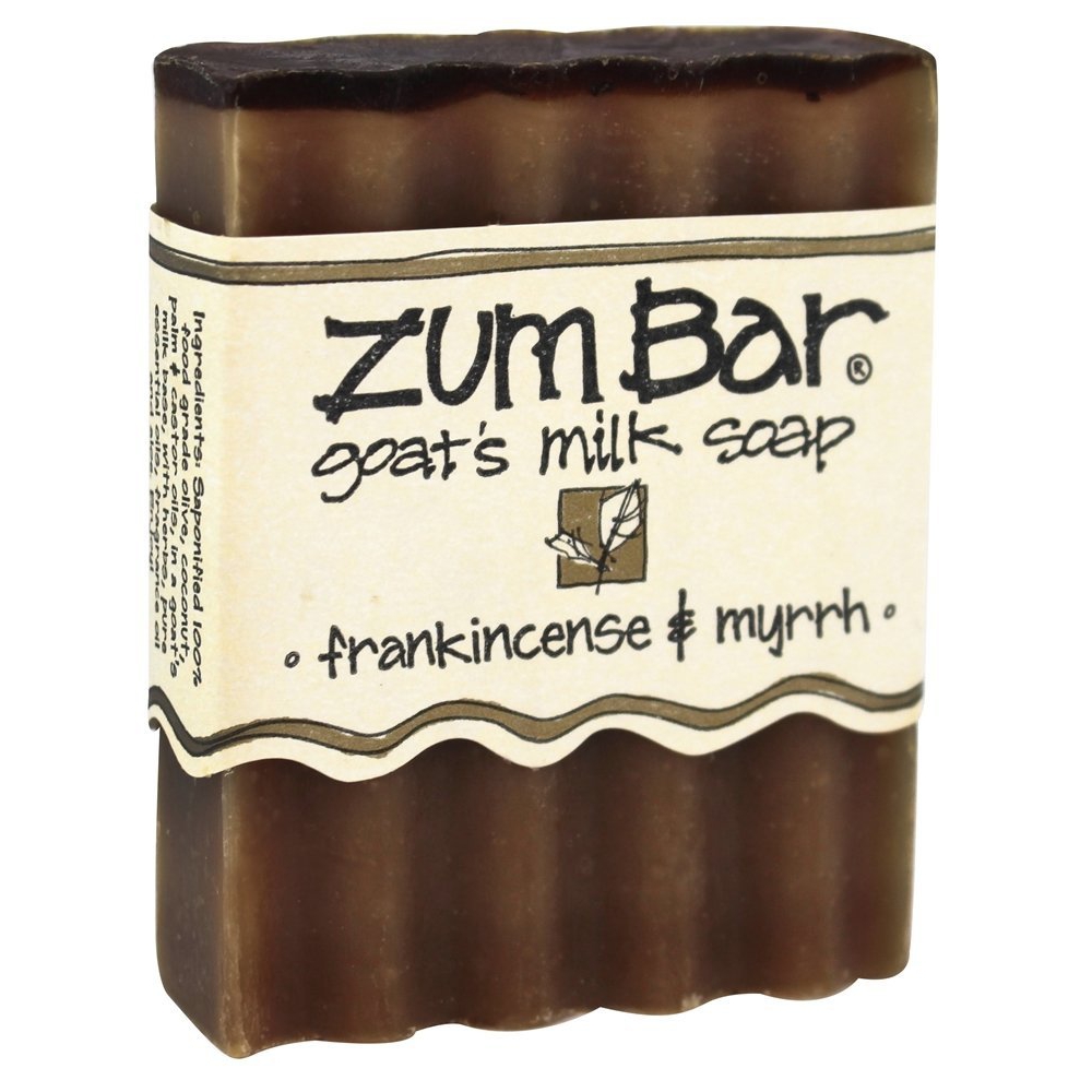 Zum Bar Indigo Wild, Goat's Milk Soap, Frankincense & Myrrh, 3 Oz