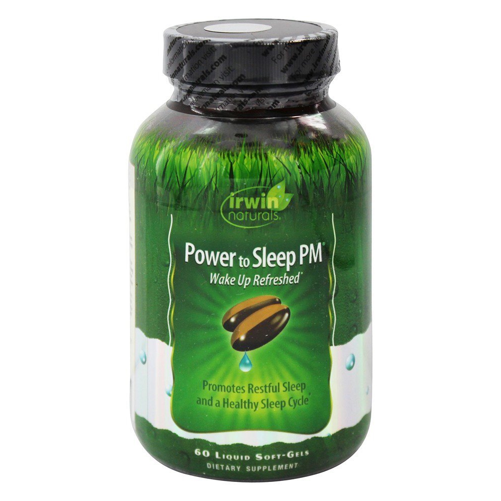 Irwin Naturals Power To Sleep PM, 60 Liquid Soft-Gels