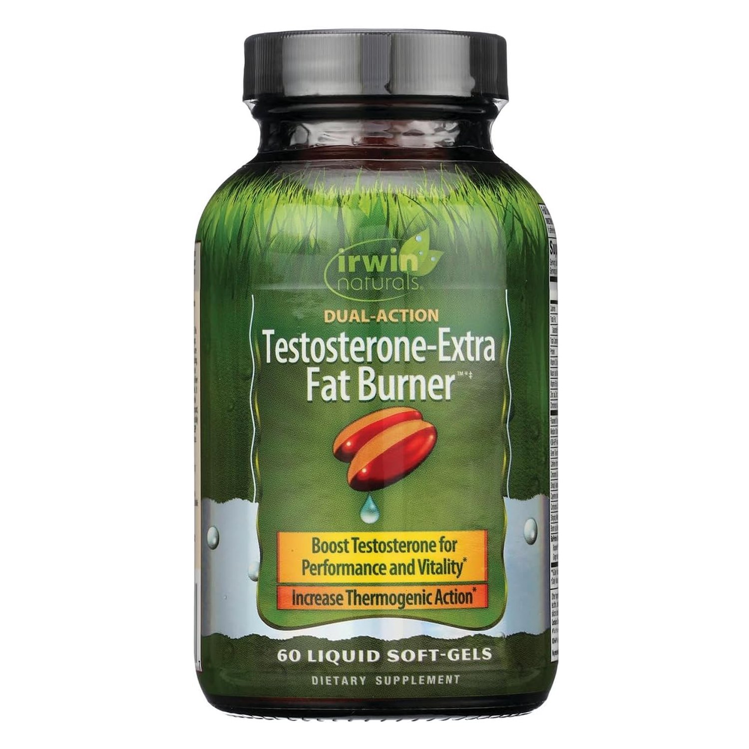 Irwin Naturals Testosterone Extra Fat Burner Softgels - 60ct