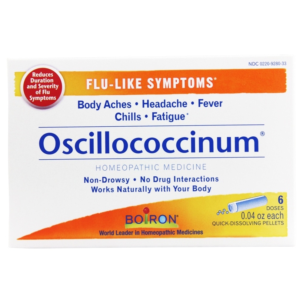 Boiron Oscillococcinum Quick-Dissolving, Pellets, 6 Count
