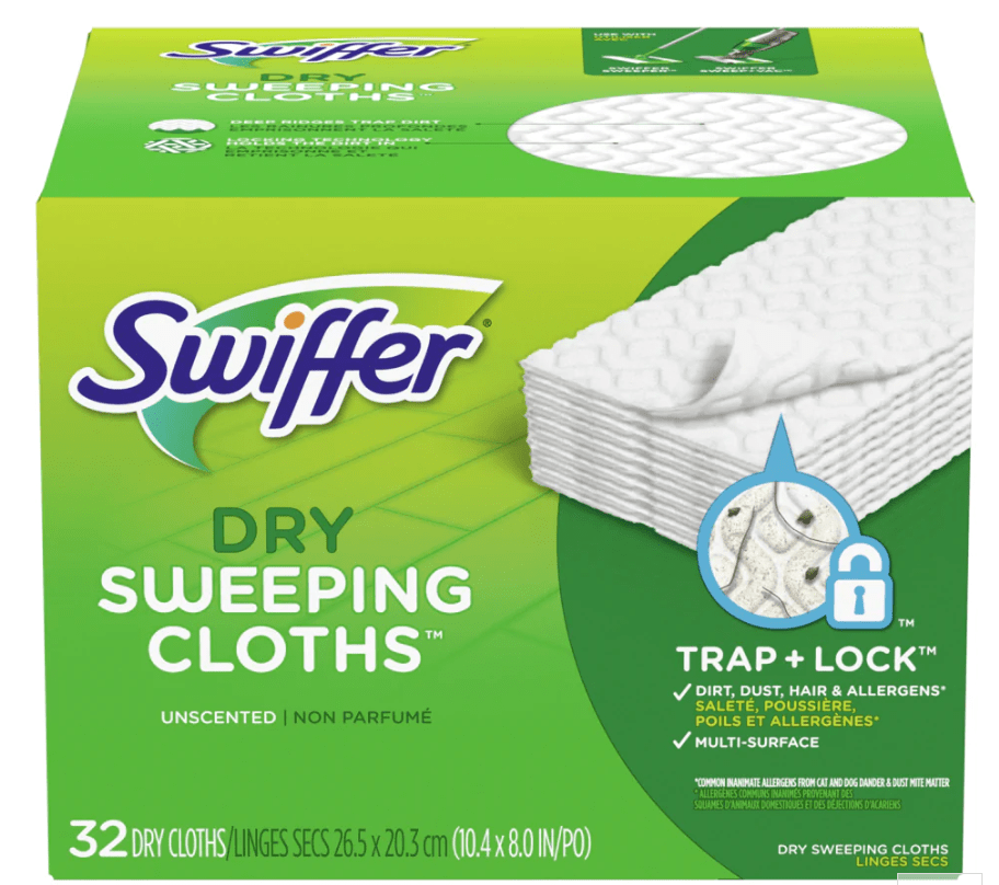 Swiffer Sweeper Dry Sweeping Cloths Pad Refills