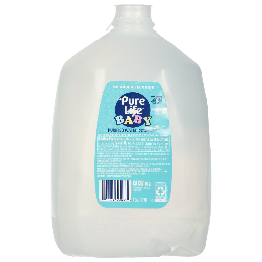 Pure Life Baby Purified Water, 1 Gal, 1 Gallon