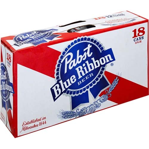 Pabst Blue Ribbon 12oz 18pk Cans