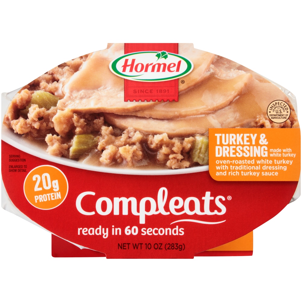 Hormel Compleats Turkey & Dressing, 10 Ounce
