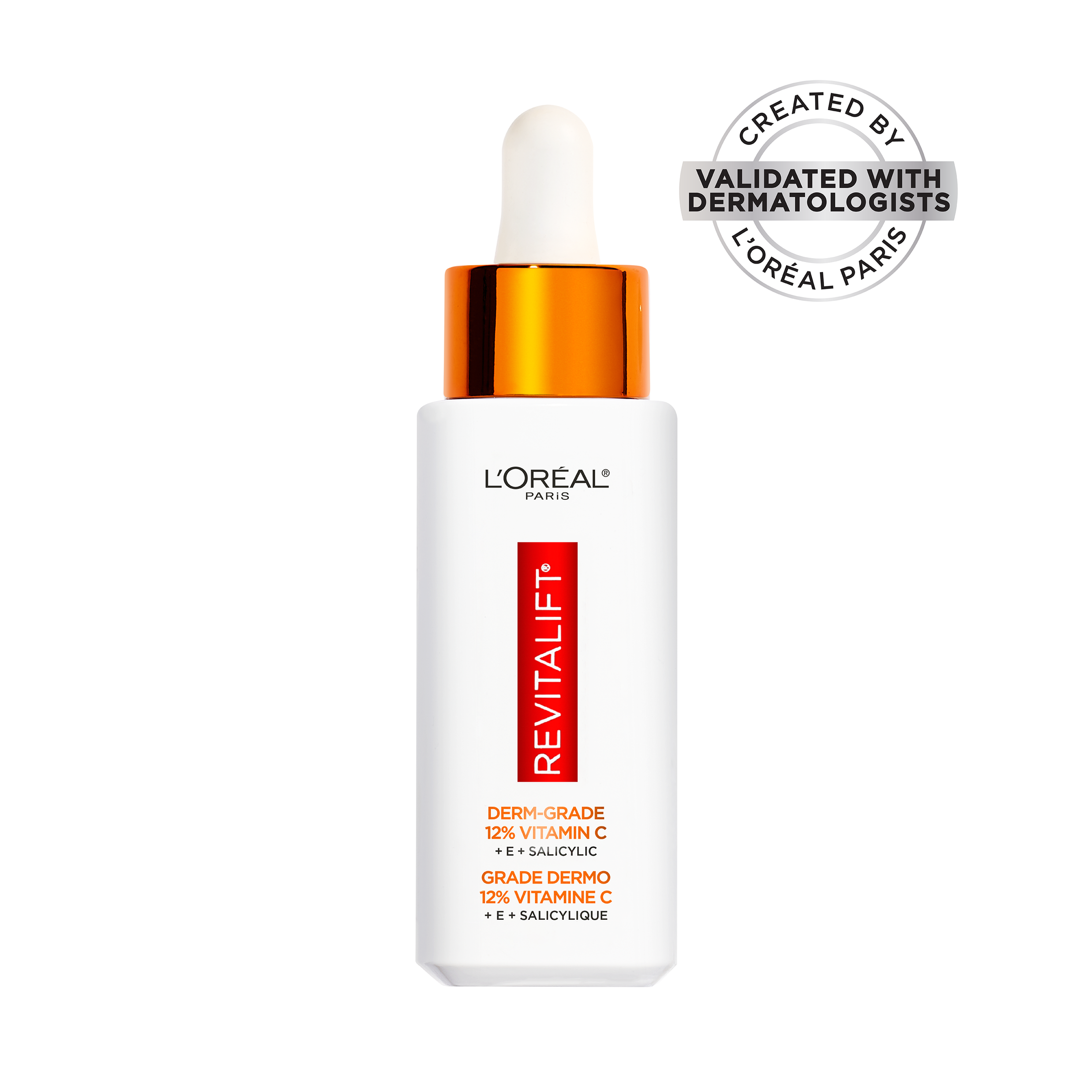 L'Oreal Paris Revitalift 12% Vitamin C + E + Salicylic Serum - 1 Fl Oz