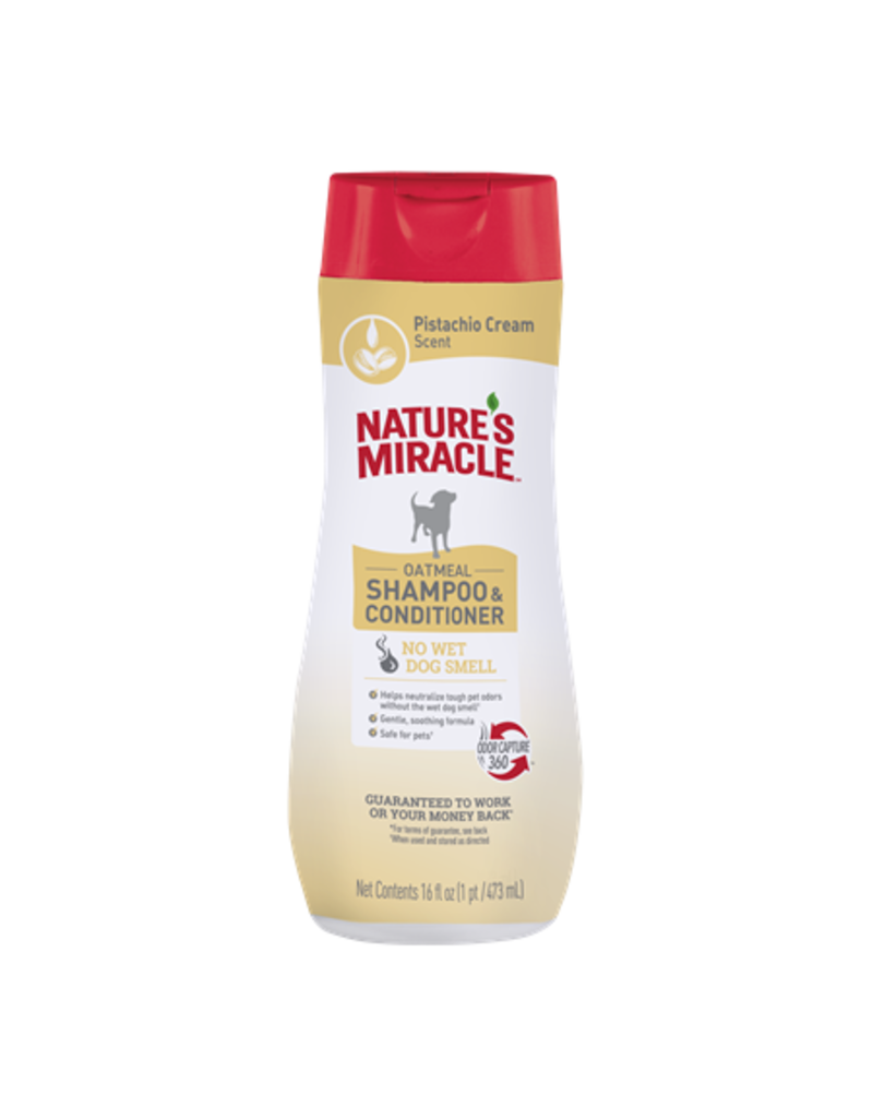 Nature's Miracle 16 Oz. Oatmeal Dog Shampoo & Conditioner
