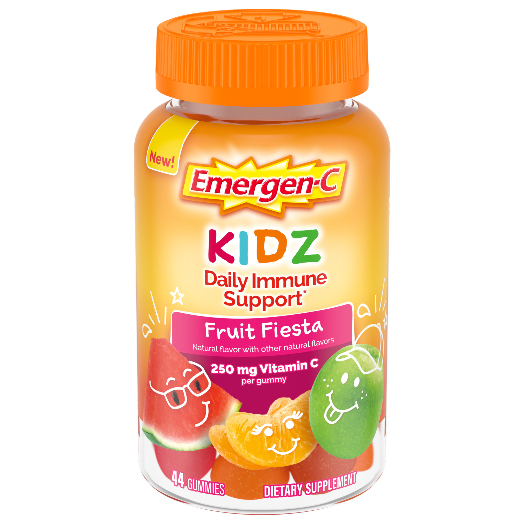 Emergen-C Fruit Fiesta 250 Mg Daily Immune Support