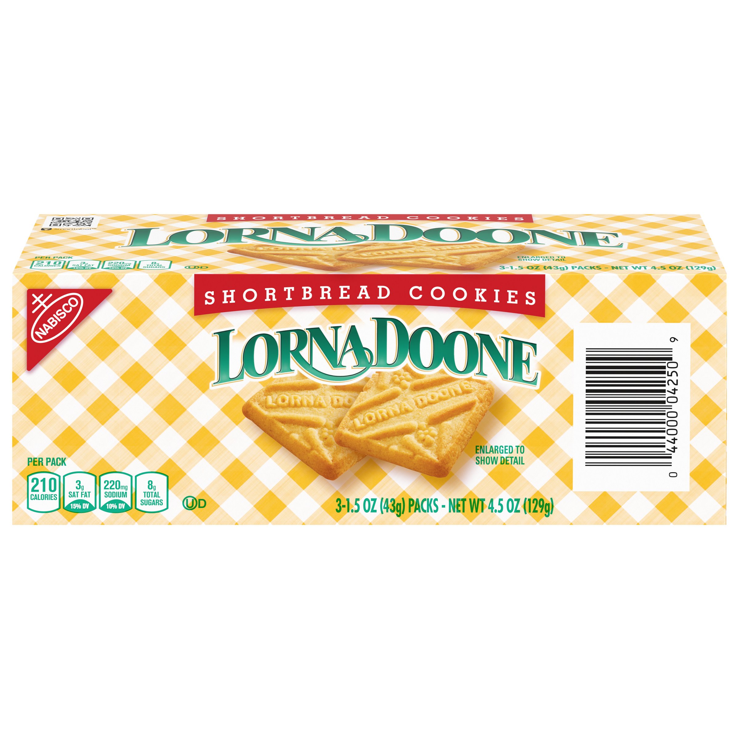 Nabisco Lorna Doone Shortbread Cookies, 4.5 Ounce