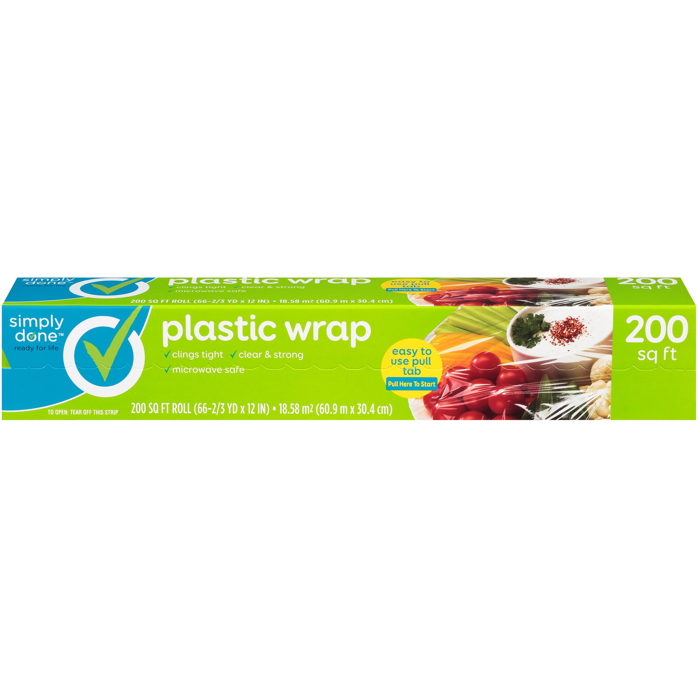 Simply Done Plastic Wrap 200 sq ft
