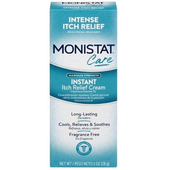 Monistat Complete Care Itch Relief Cream, Instant, Maximum Strength