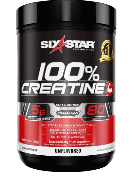 Six Star Creatine Unflavored 14.11oz